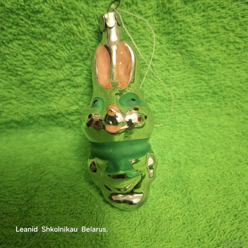 Заяц, елочная игрушка. ПРОДАЮ.