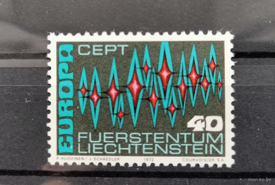 Лихтенштейн 1972г.Марка ЕВРОПА.полная серия **