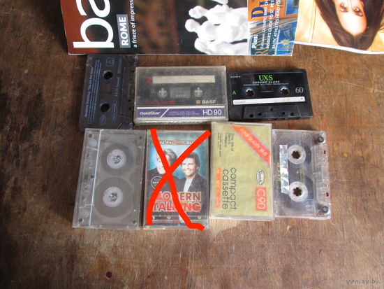 Аудиокассеты цена за все 1980-х-90-х