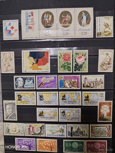 Лот чистых марок Франции