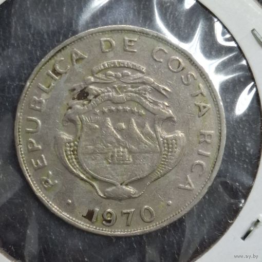 Коста-Рика 50 сентимо, 1970 года