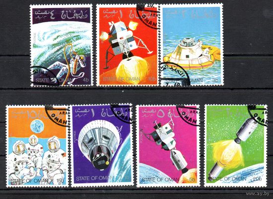Космос Оман 1979 год серия из 7 марок