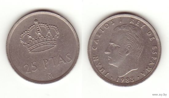 25 песет 1983