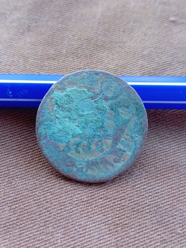 Распродажа. Деньга 1738г, без вмешательства. Старт с 1 рубля.