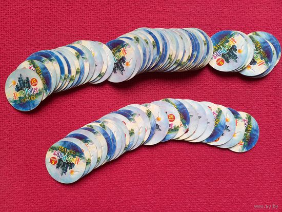 Фишки кепсы caps Harry Potter Гарри Поттер. Цена за все фишки.