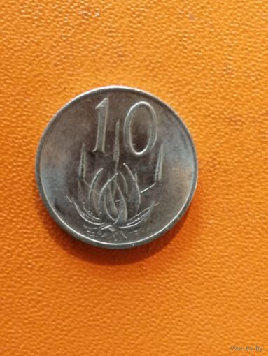 ЮАР 10 центов, 1978 год, KM# 85