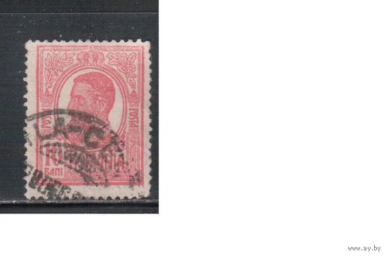Румыния-1909, (Мих.223)  гаш. , Стандарт, Король Карл I, (1)