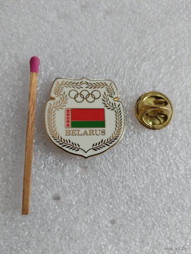 Знак. Национальный Олимпийский комитет Республики Беларусь. тяжёлый, цанга