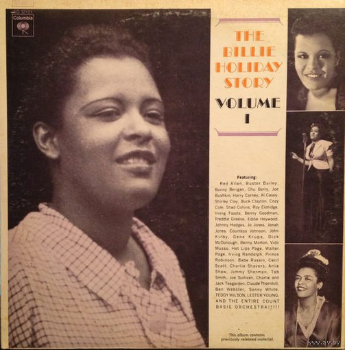 Billie Holiday – The Billie Holiday Story Volume I, 2LP 1973