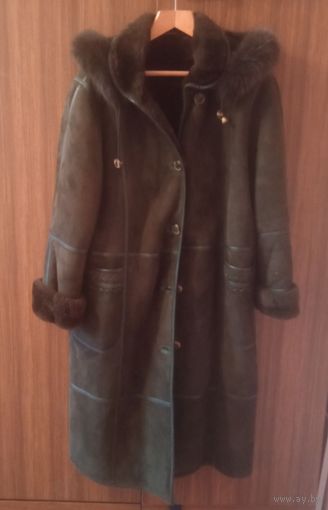 Дублёнка женская натуральная,XL(48-50)