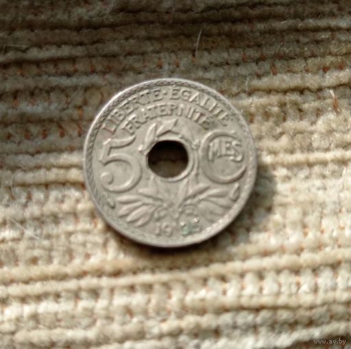 Werty71 Франция 5 сантимов 1935