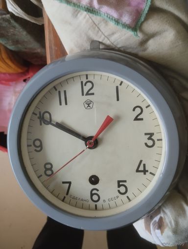 Часы каютные СССР.