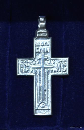 Крестик нательный Ag, 33х18мм, 3.48гр.