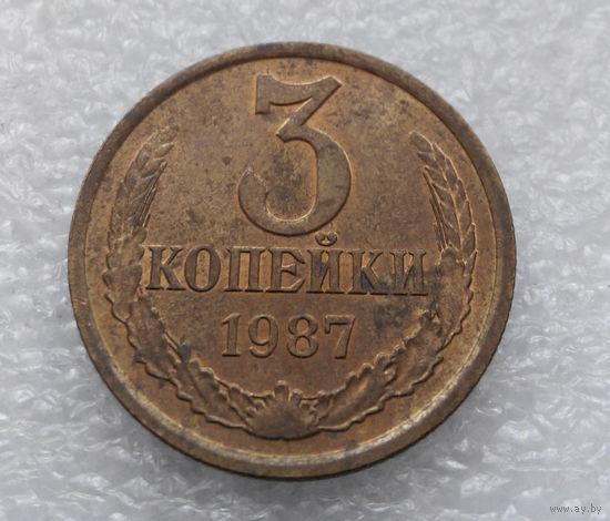 3 копейки 1987 СССР #05
