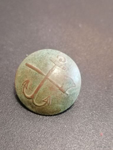 Пуговица якорь и топор