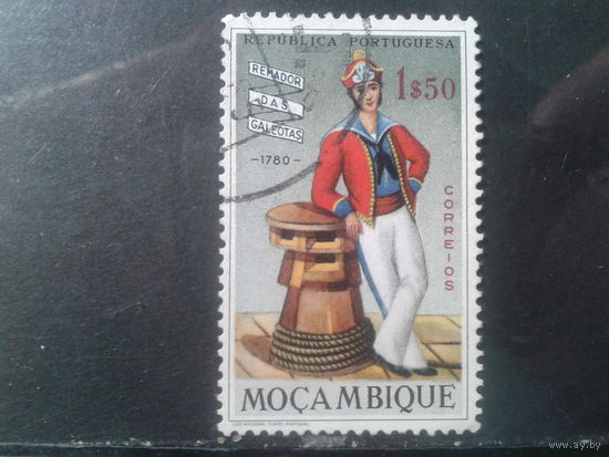 Мозамбик, колония Португалии, 1964. Моряк