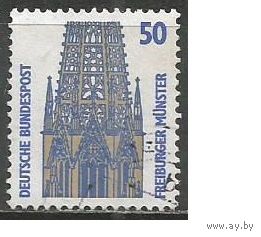 ФРГ. Фрейбургский кафедральный собор. 1987г. Mi# 1340.