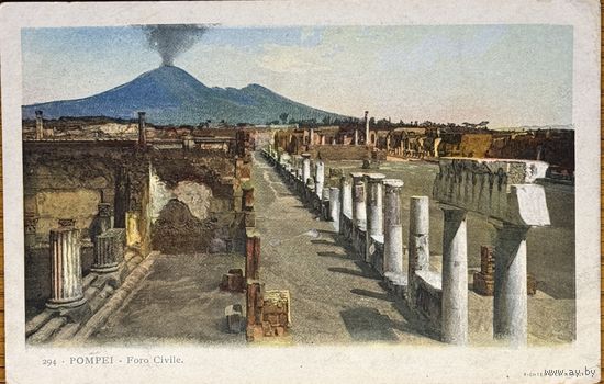 Открытка Италия Помпея