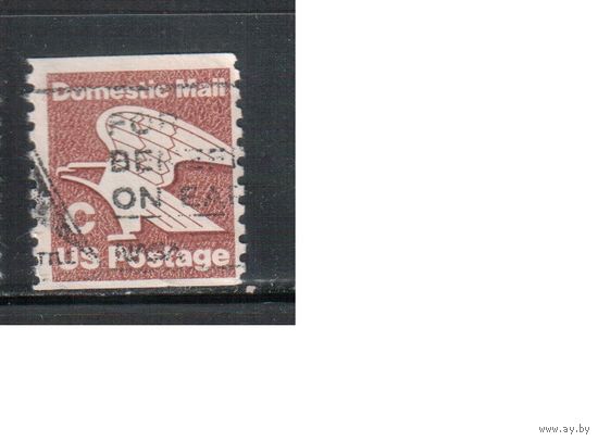 США-1981, (Мих.1507 С) ,  гаш., Стандарт, Орел  (1)