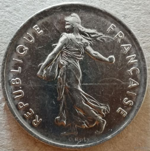 Франция 5 франков 1971 год, KM# 926a  ю