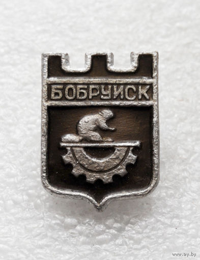 Бобруйск. Герб города. Города Белоруссии. БССР #1422-CP24