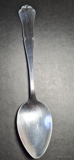 Ложка столовая, серебро 925, С РУБЛЯ! Лот серебра #5