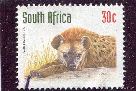 ЮАР. Стандарт. Фауна. Пятнистая гиена