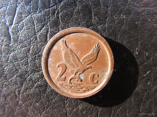 ЮАР.2 цента.1994. С 20 копеек. Распродажа коллекции. Смотрите другие лоты.