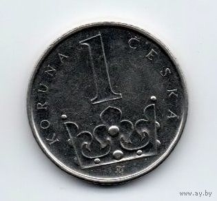 ЧЕШСКАЯ РЕСПУБЛИКА. 1 КРОНА 2006.