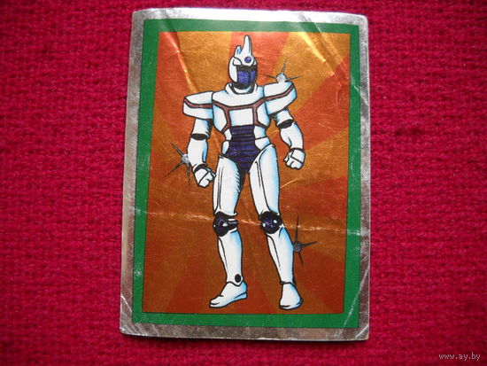 Наклейка Beetleborgs Битлборги # P. Для журнала DS.