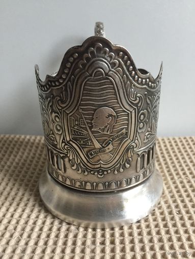 ПОДСТАКАННИК "100 ЛЕТ ЛЕНИНУ 1870-1970". КОЛЬЧУГИНО". СМ.ФОТО И ОПИСАНИЕ.