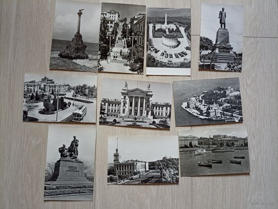 Севастополь 1969 год   Фотопечать Издательство Планета набор открыток 10 шт.