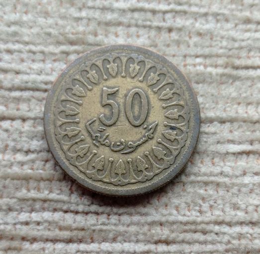Werty71 Тунис 50 миллимов 1983