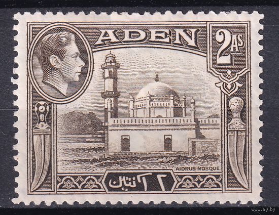 208.BrK. Великобритания. Колонии. Аден. Георг VI. Местные мотивы. 1939 г. 2A. Mi.#20.