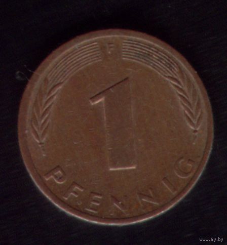 1 пфенниг 1979 год F Германия