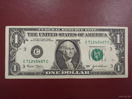 1 доллар США 2003, C (PHILADELPHIA)