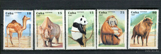 Куба - 1997 - Фауна - (незначит. пятно на клее у ном. 90) - [Mi. 3996-4000] - полная серия - 5 марок. MNH.  (Лот 38JQ)-T3P33