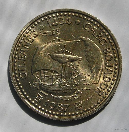 Португалия, 100 Эск. 1987 Кабо Бохадор