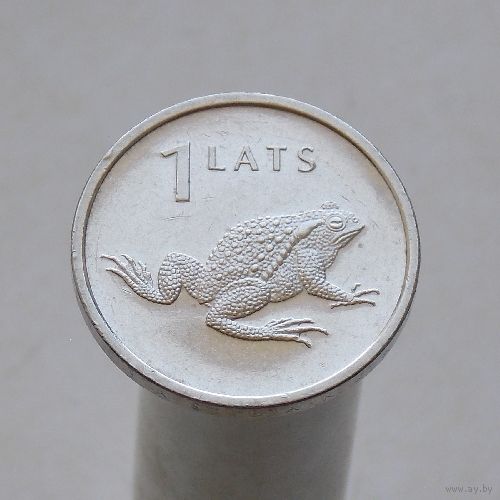 Латвия 1 лат 2010 Лягушка