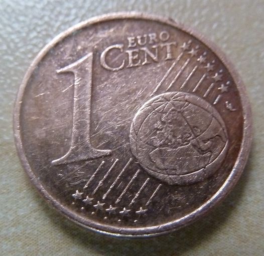 1 евроцент 2008 Ирландия