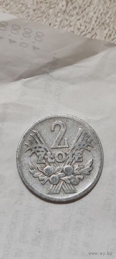 Польша 2 злотых 1958