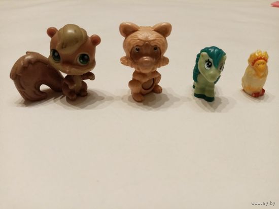 Лот мини-игрушек. 4 шт.