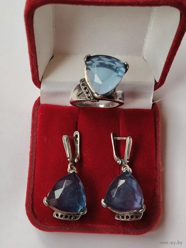 Серебряный комплект