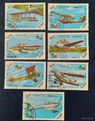 Лаос 1985 История авиаций .
