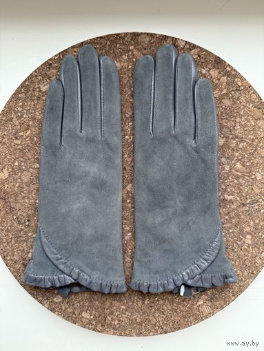 Перчатки новые женские, кожа, р-р 6.5