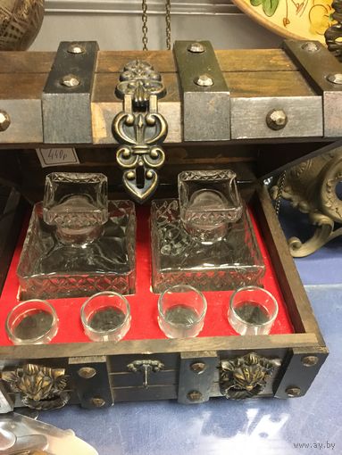 Дорожный набор для спиртного , каретный набор