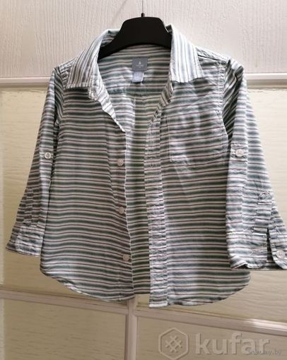 Красивая рубашка, как новая, на 3-4 года