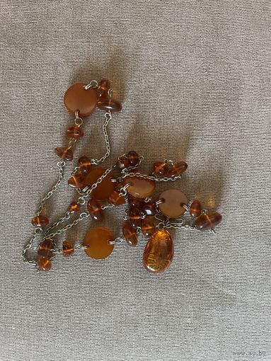 Бусы из янтаря