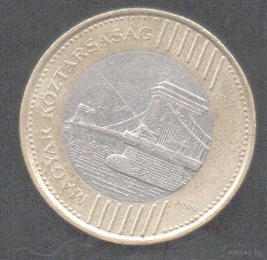 Венгрия. 200 форинтов 2009