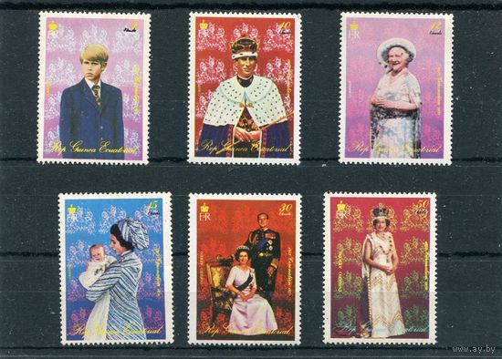 Экваториальная Гвинея. 25 лет коронации Елизаветы II